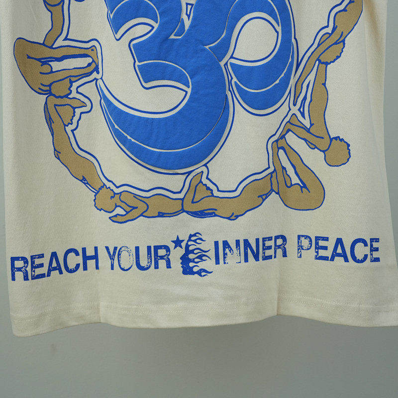 Hellstar Yoga T-Shirt Cream