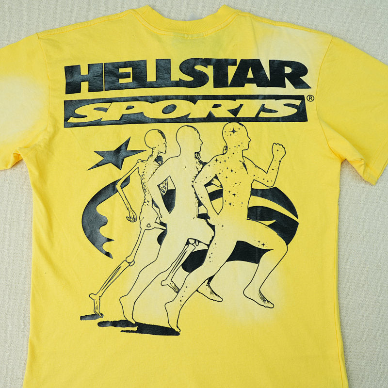 Hellstar Marathon T-Shirt Yellow