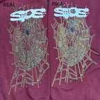 Sp5Der Logo Sweatpant Maroon