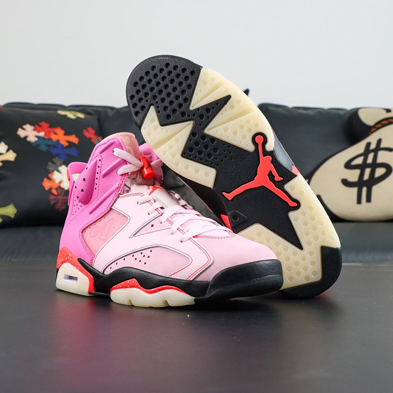 Air Jordan 6 Retro x Aleali May - Lifestyle Pink