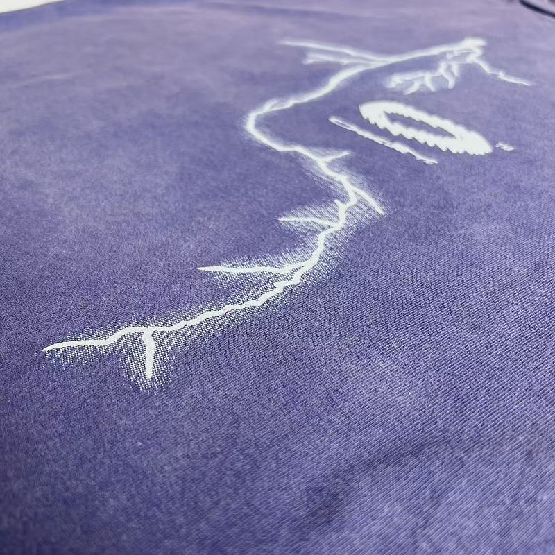 Unknown Brand Lightning Bolt Graphic - Navy/Purple