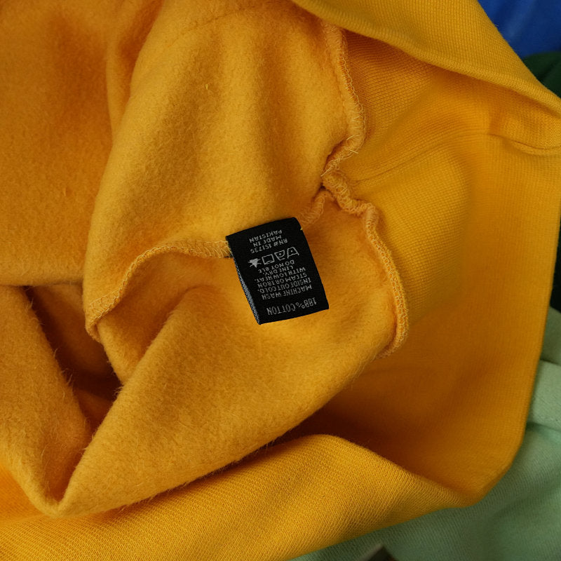 Sp5Der Logo Hoodie Yellow