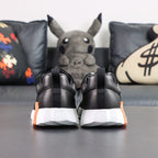 Hermes Bouncing Sneaker - Black/Orange