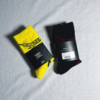 Vetements x Reebok Crew Socks - Black/Red/Yellow