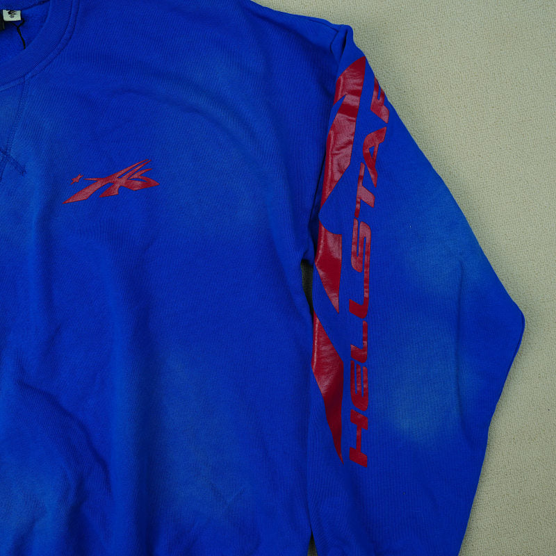 Hellstar Sports Crewneck Blue