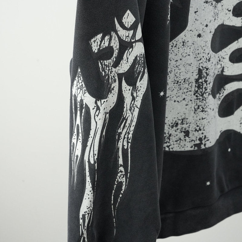 Hellstar Racer Hoodie Sweatshirt Vintage Black