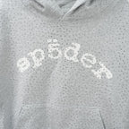 Sp5Der Vvs Hoodie Heather Grey