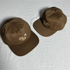 Nike Air Snapback Caps - Brown/Gold