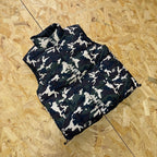 Mertra Reversible Puffer Vest - Grey Camo