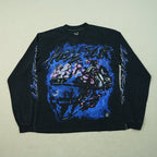 Hellstar Powered By The Star L/S Tee Black