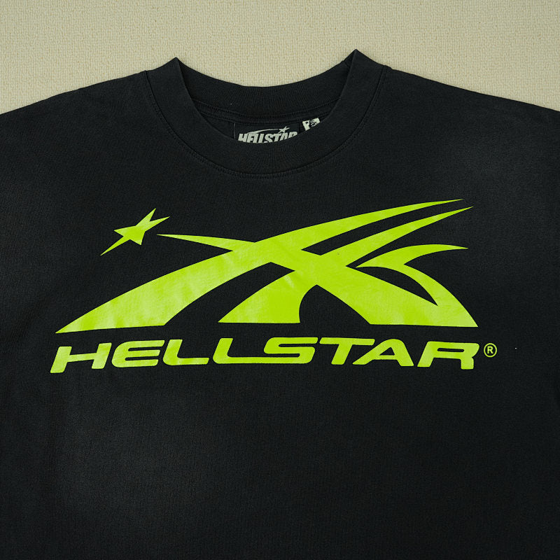 Hellstar Sport Logo T-Shirt Black