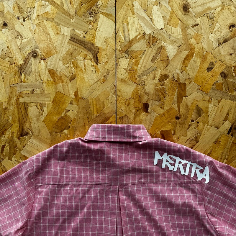 Mertra Plaid Shirt - Pink