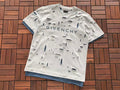Grey Allover Logo Givenchy T-Shirt