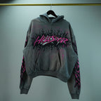 Hellstar Future Flame Hoodie Grey