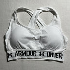 Under Armour White Strappy Sports Bra