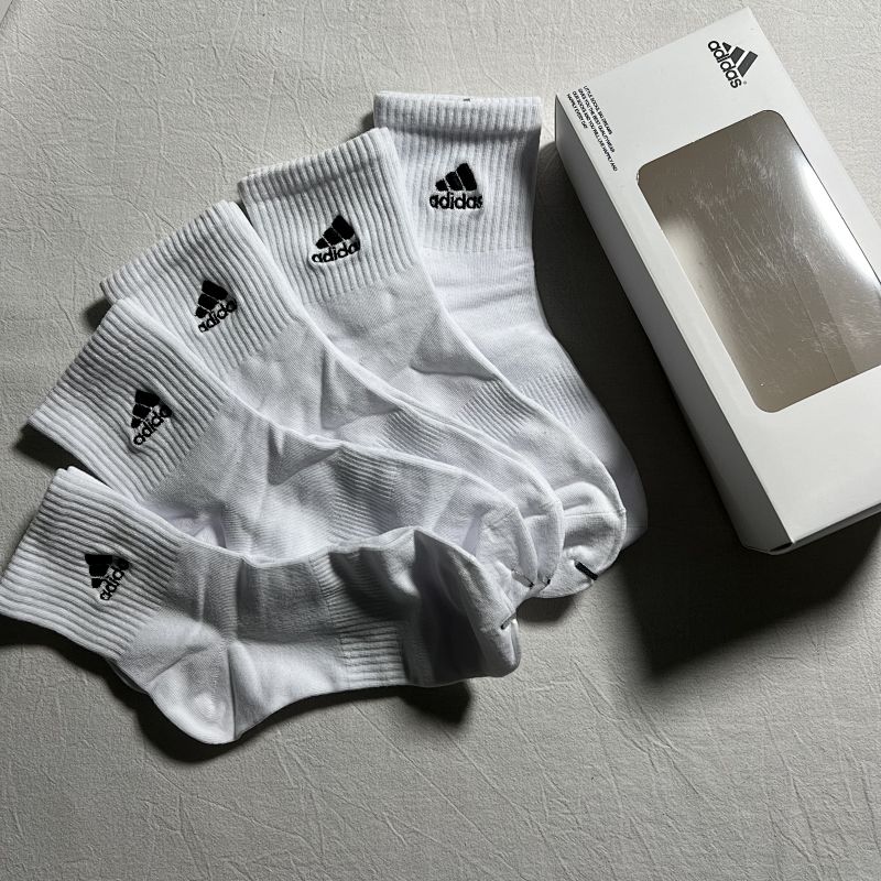 Athletic Brand Logo Socks 3-Pack Gift Box