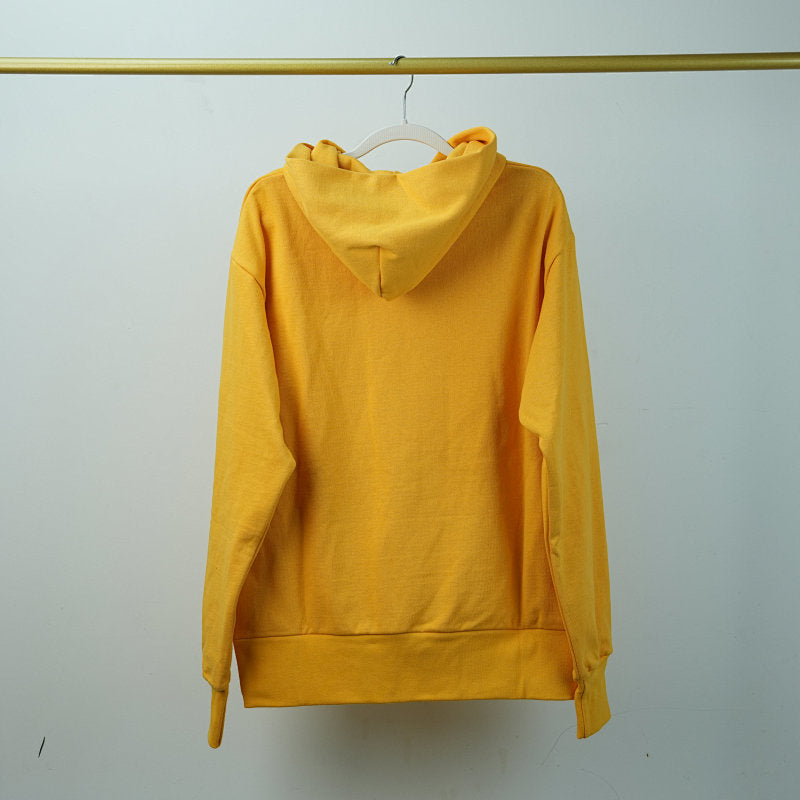Sp5Der Logo Hoodie Yellow