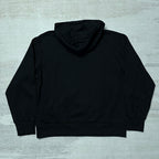 Sp5Der Rhinestone Logo Hoodie Black