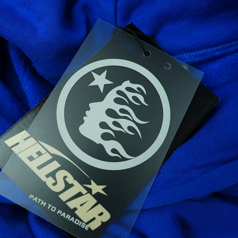 Hellstar Gel Hoodie Blue