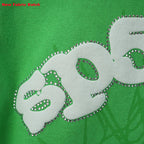 Sp5Der Web Hoodie Green