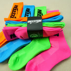 Hellstar Logo Socks （4 Pack） Neon