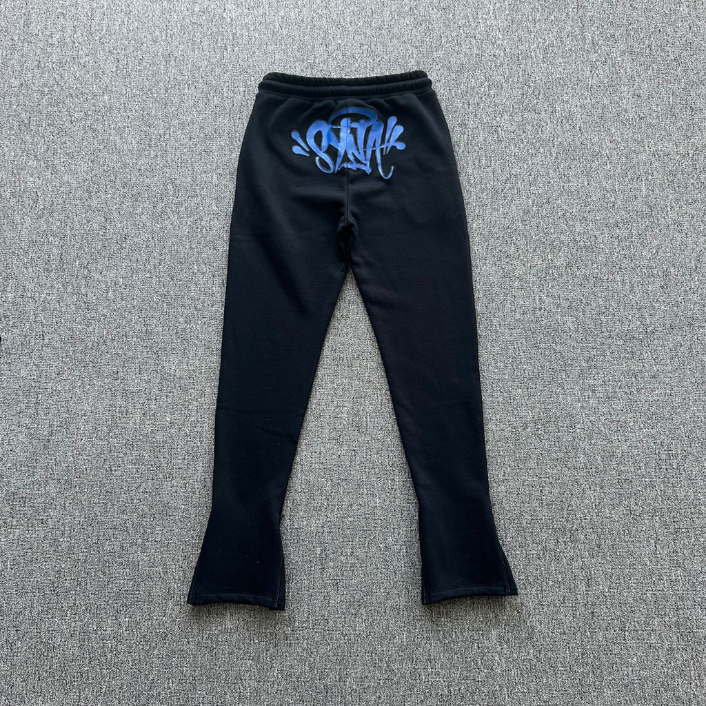 Hoodie Set Black Blue