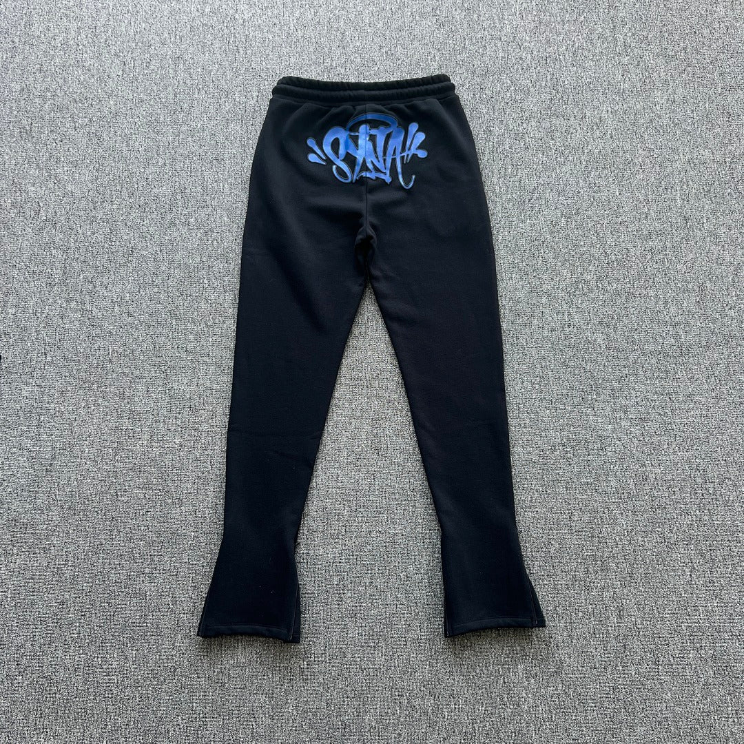 Hoodie Set Black Blue