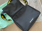Off-White Crossbody/Camera Bag - Black/White/Yellow