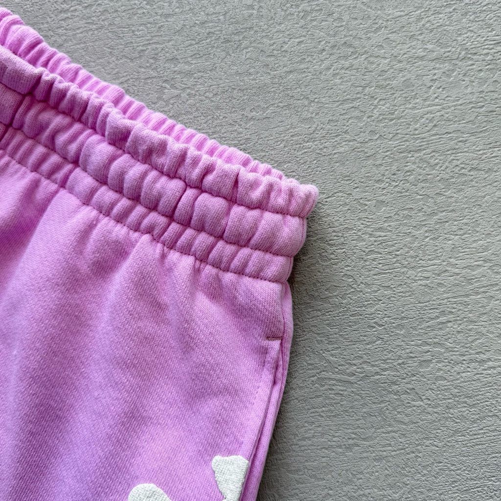 Denim Tears The Cotton Wreath Powder Sweatshorts