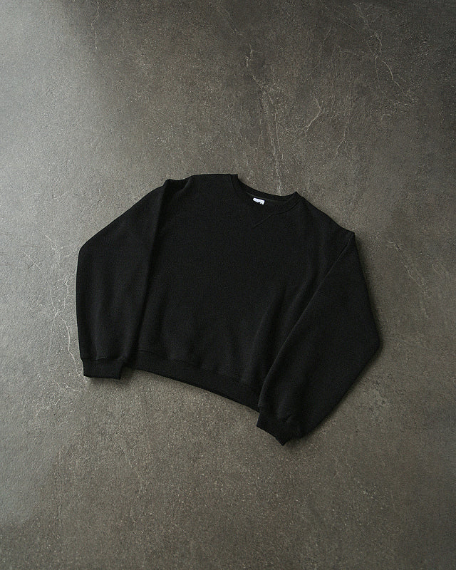 Unknown Brand Plain Crewneck Sweatshirt - Navy Blue