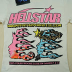 Hellstar Pixelt-Shirtwhite