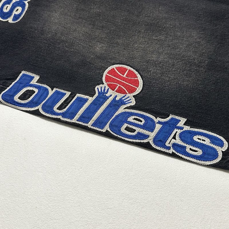 Supreme Washington Bullets Denim Shorts