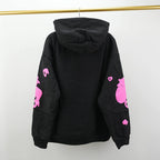 Sp5Der Beluga Angel Number Hoodie Black