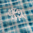 Mertra Zip Up - Blue Checkered
