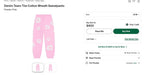 Denim Tears The Cotton Wreath Powder Pants