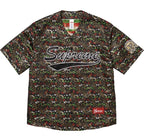 Supreme Floral Baseball Button-Up Shirt