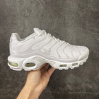 Nike Air Max Plus Premium - Triple White Leather