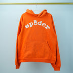 Sp5der Legacy Hoodie Orange