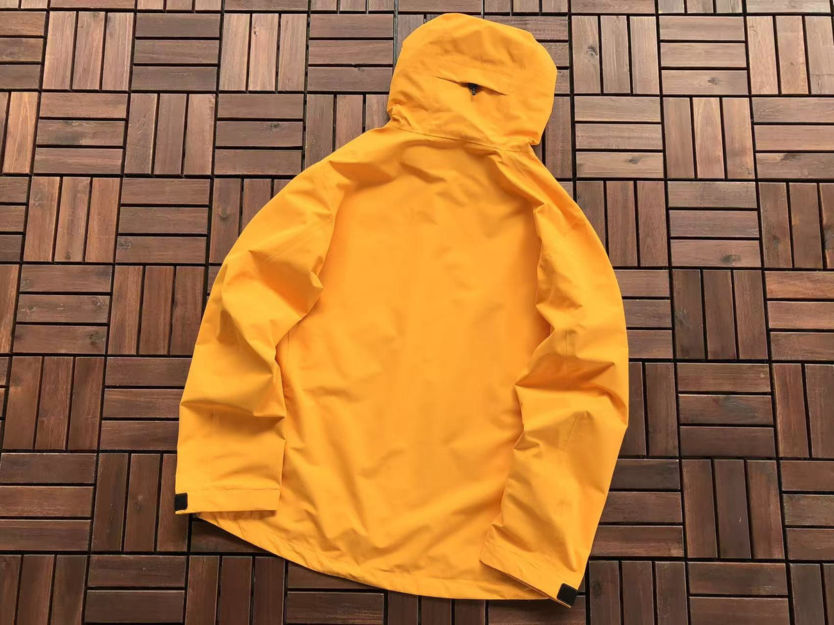 Arc'teryx Yellow Hooded Jacket