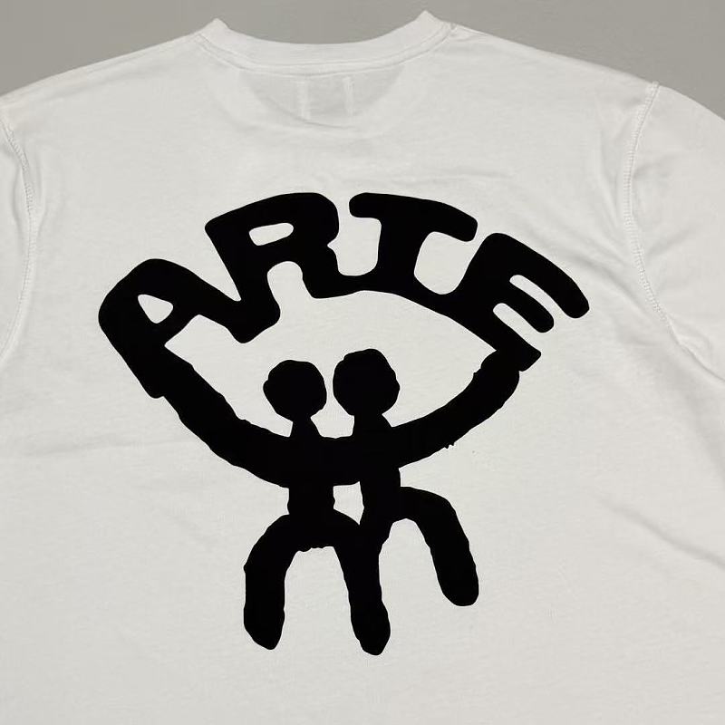 Arte Antwerp Human Eye Logo T-Shirt - Black/White
