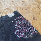 Derschutze Blossom Raw Denim - Dark Wash