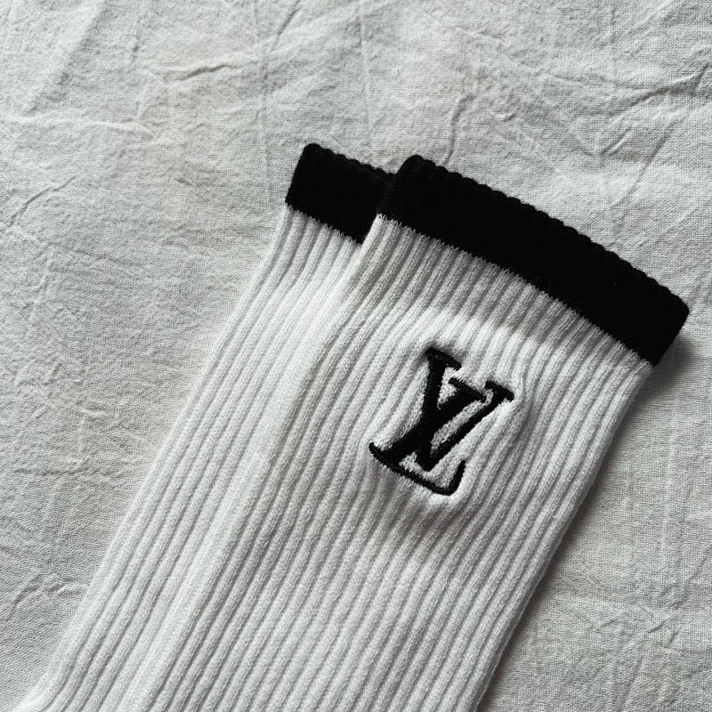 Premium Socks - White/Black
