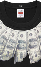 Supreme Banknote Collar T-Shirt