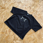 Mertra Layered Longsleeve - Black/White