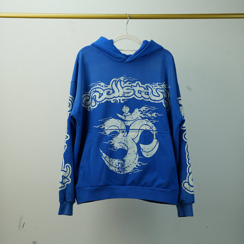 Hellstar Blue Yoga Hoodie
