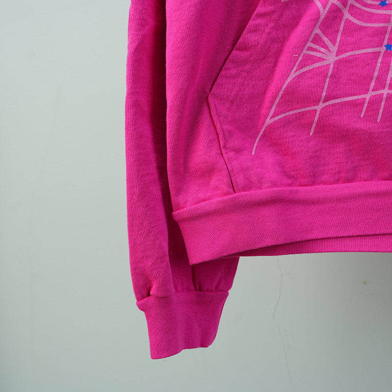 Sp5der P*NK V2 Hoodie Pink