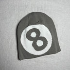 8-Ball Beanies - Blue/Gray/Pink/Black/Red/Brown