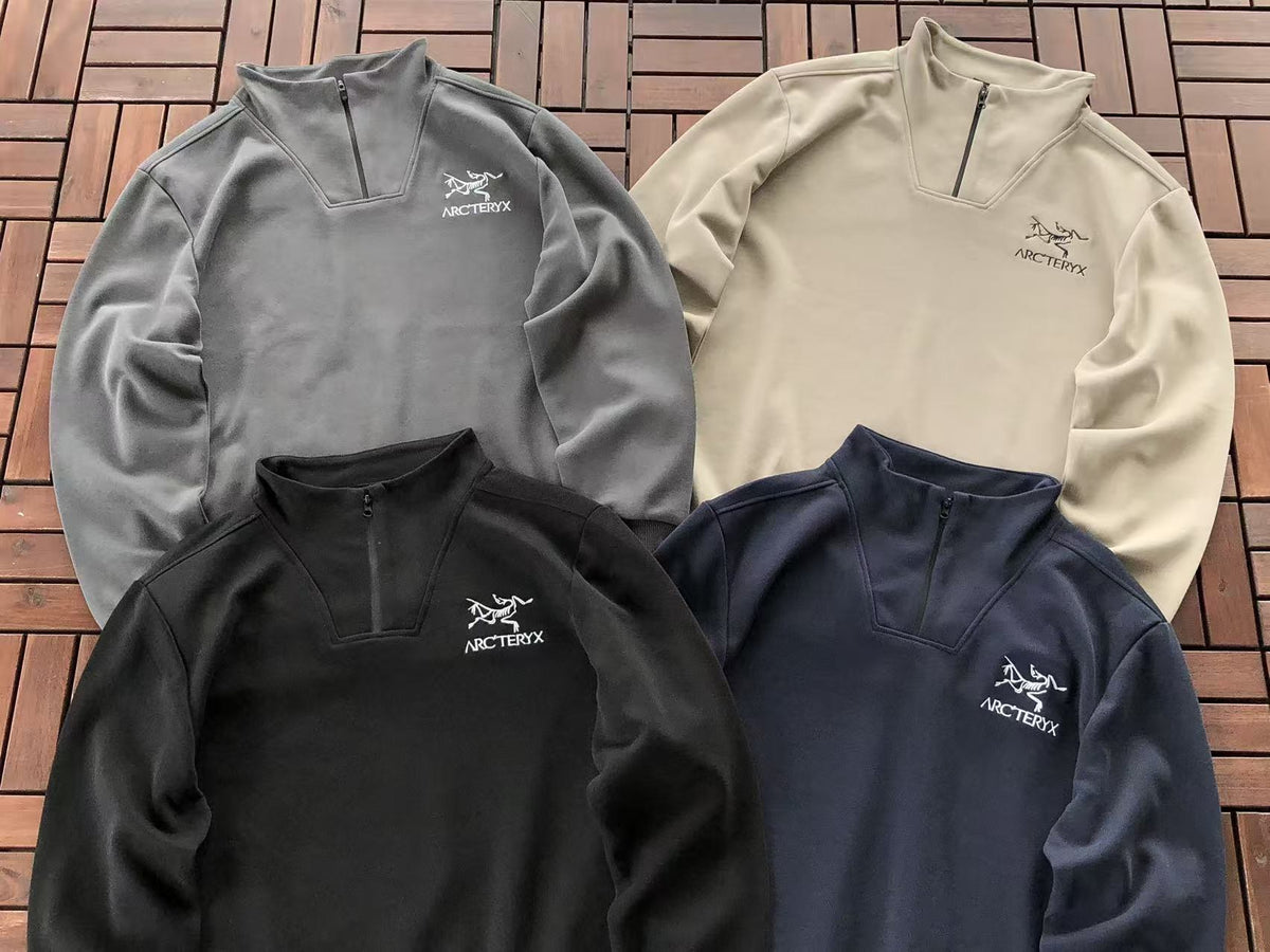 Arc'teryx Fossil Logo Quarter-Zip Sweater