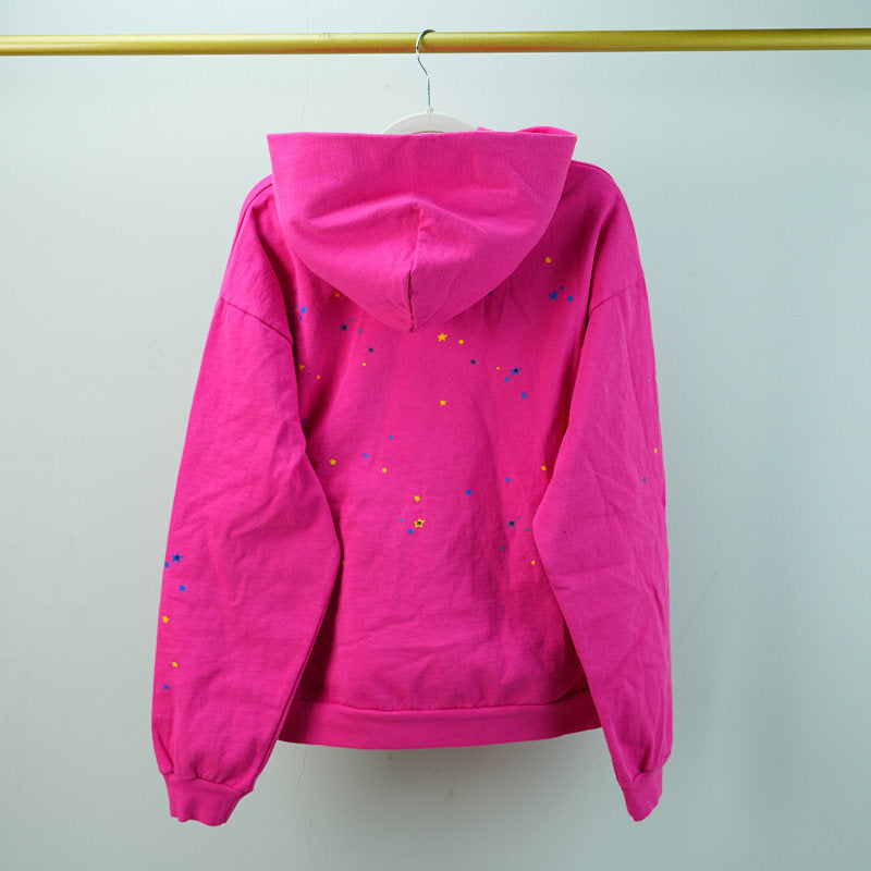 Sp5der P*NK V2 Hoodie Pink