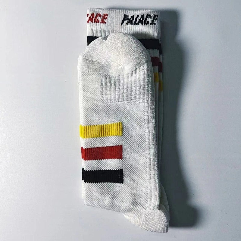 Palace Striped Crew Socks Two Pack